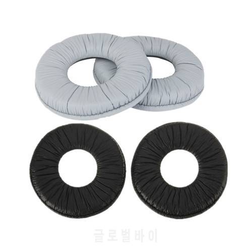 70mm Gray Black Ear Pads Replacement Ear Pad Cushions Earpads for Sony MDR-ZX100 ZX110 ZX300 V150 RP-DJ200 Headphones 12.21
