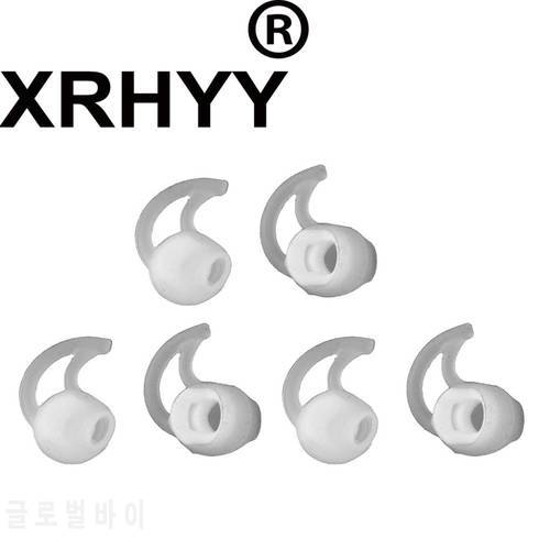 XRHYY Small 3 Pairs Replacement Silicone Earbuds Tips for Bose IE2 MIE2I SIE2i In Ear Headphones Earphones