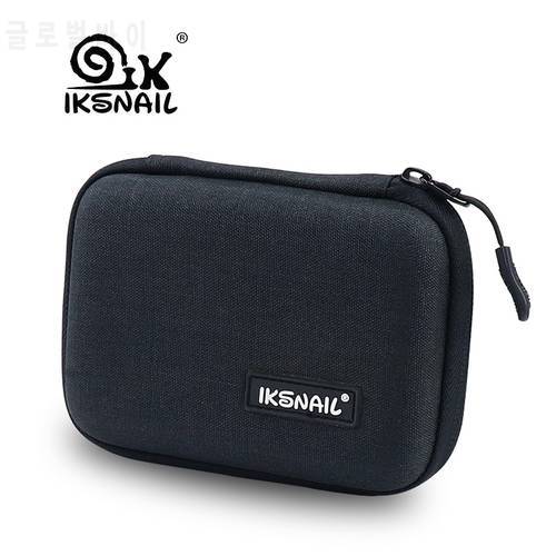 IKSNAIL Waterproof Nylon Digital For Airpods Accessories Storage Bags Bluetooth Earphone Bag Case For Earbuds Headset Headphone