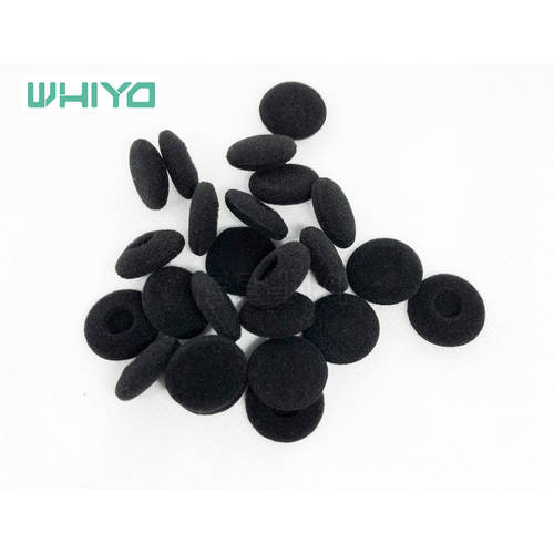 Whiyo 10 Pair of Sleeve Cover Replacement Earbud Tips Soft Sponge Foam Cover Ear pads for Sennheiser MX375 MX365 Headphones