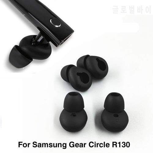 Promotions 3Pairs/6pcs Silicone Sport Eartips Ear pads Buds Tips Earbuds for Samsung gear circle Earphone In ear R130 headphone
