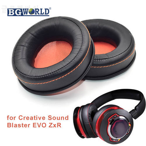 BGWORLD Replacement Ear pads foam cushion for Creative Sound Blaster EVO ZxR Entertainment Headphone