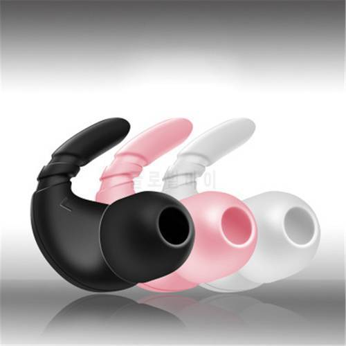 SIANCS 1Pairs sport horn shaped Silicone Earphone protection Case cover non-slip for 3.8-5mm In-ear headset protective case
