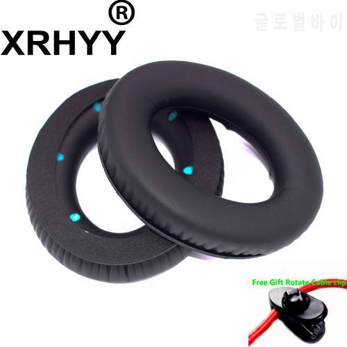 XRHYY Replacement Ear Pads Earpad Cushion Cover For Kingston HyperX Cloud Revolver S Gaming Headset (HX-HSCRS-GM/NA) Headphones