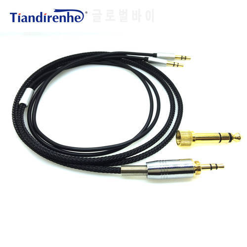 Replacement Cable for Hifiman for Hifiman HE-560V3 HE560V3 Headphone 3.5mm male 6.35mm to 2x 3.5mm Male Audio HIFI cord