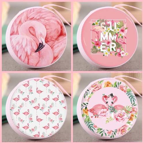 Flamingo SD Hold Case Storage Carrying Hard Bag Box Case for Earphone Headphone Earbuds Memory Card Storage Bag