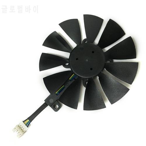 Computer Graphics Card Cooling Fan GPU VGA Cooler For ASUS STRIX GTX980Ti R9 390X 390 GTX1080 Video Vard Vooling As Replacement