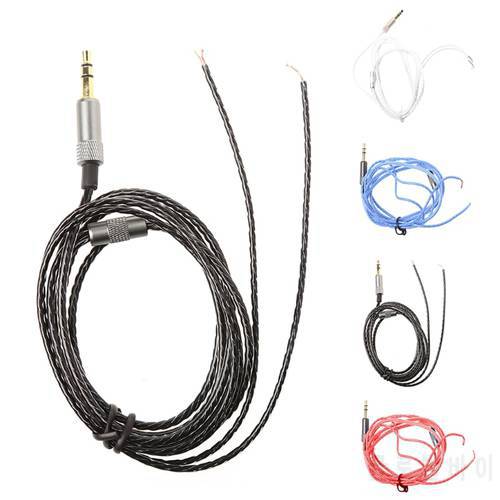 3.5mm Earphone Cable for DIY Replacement 1.2m Audio Cable Headphone Repair Headset Wire DIY Headphone Earphone Maintenance Wire