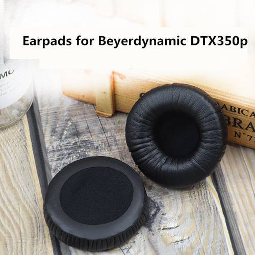 65mm High Quality Protein Skin Foam Ear Pads Cushions for Beyerdynamic DTX350p Headphones 10.15