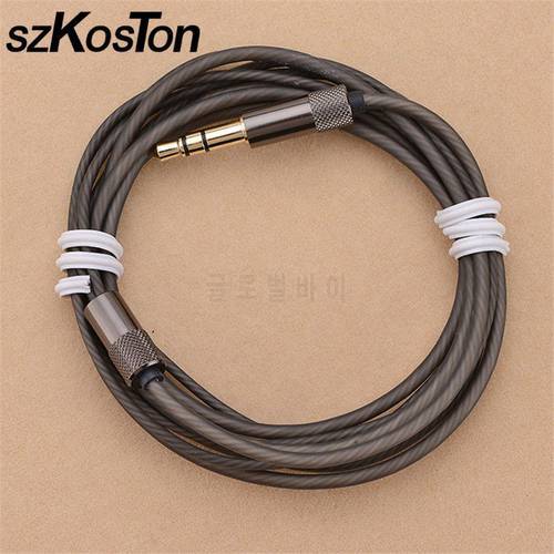 DIY Earphone Audio Cable 3.5mm Headset Cable Replacement Cable for Xiaomi Headphones Single Crystal Copper Earphone Repair Wire