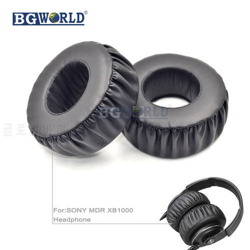 BGWORLD Replacement Ear Pads earpads foam earmuff Cushion Covers For SONY MDR XB 1000 XB1000 Headphone part headset sponge