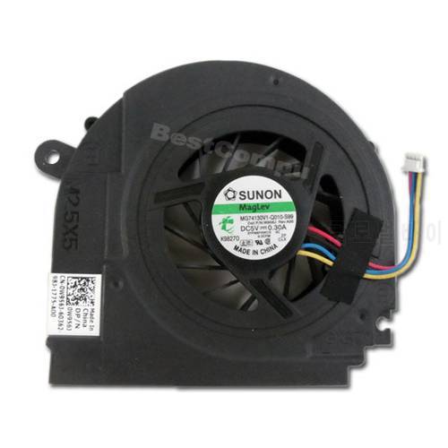 free shiping New CPU Cooling Genuine Fan for Dell Studio Series 1555 1558 1557 W956J, MG74130V1-Q010-S99 3YFM8FAWI10