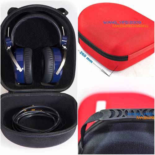 DIY Hard Case Bag Pouch Box For Audio-Technica ATH W3000ANV W5000 W1000Z A1000Z AD1000X AD900X AD700X AD500X Headphone Protect