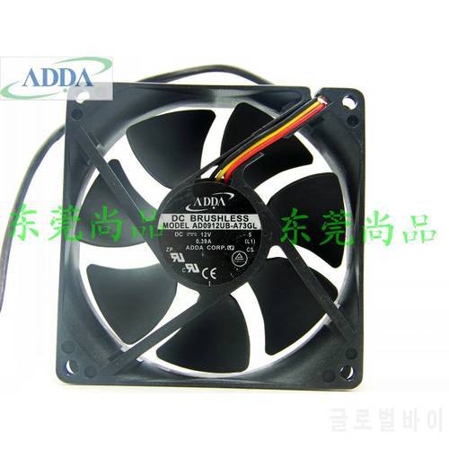 FOR ADDA new original instrument cooling fan AD0912UB-A73GL Server 9225 12V fan