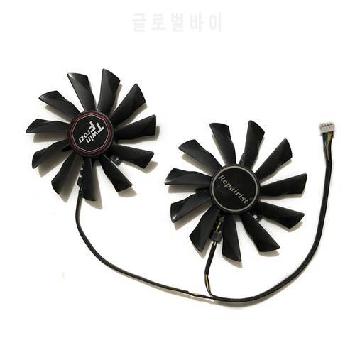 95mm 12V 0.4A 4Pin PLD10010S12HH Graphics Card Fan Cooler For MSI GTX 750 760 770 780 Twin Frozr IV
