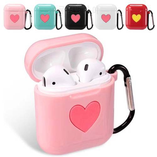 Anti-lost Cute TPU Silicone Soft Charging Case Protective Cover for Airpods Earphone Cases Ultra Thin Air Pods Protector