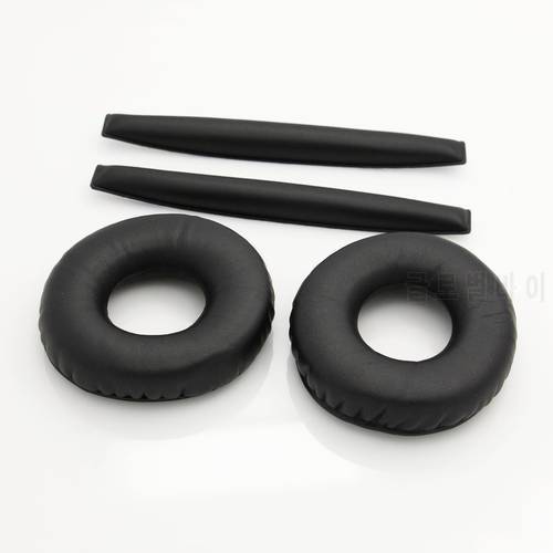 Replacement Top Headband Cushion Pad & Ear Pads Cushions Cover for Sennheiser HD25-1 II HD25 HD25SP 25SP-II Headset