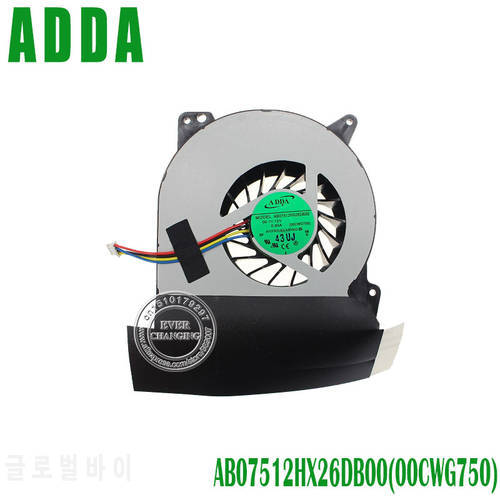 COOLING REVOLUTION Brand New and Original CPU fan for Asus G750 G750JW G750J cpu cooling fan cooler AB07512HX26DB00 00CWG750