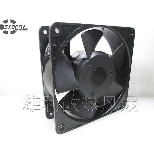 SXDOOL Cooling Fan 220V UF-12A23 BTH 12038 Dual Ball Bearing Axial Cooler