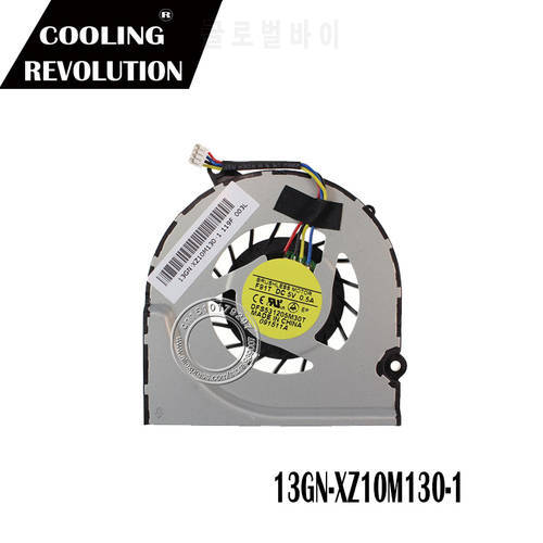Laptop CPU Heatsink Fan DFS531205M30T F91T DC5V 0.5A 4Pin for ASUS U30JC U30J 13GNXZ1AM060-1