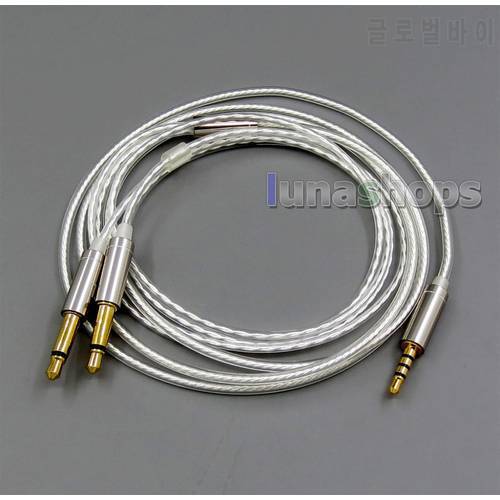 LN006067 Pure Silver Plated Cable for Iriver AK T1P Denon AH-D600 D7100 Velodyne vTrue