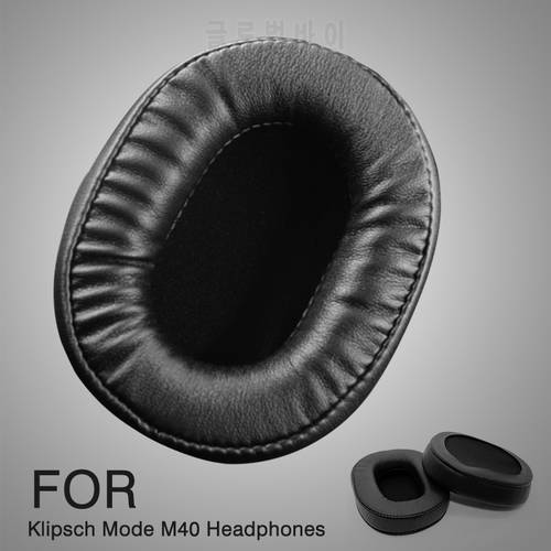1Pair Replacement Ear Pads High Quality Leather Soft Foam Ear Cushion For Klipsch Mode M40 Headphones Mayitr