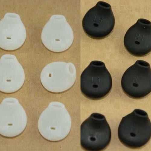 2 Pairs Soft Silicone Earbuds Ear Tips Covers Earphone Case Caps For Samsung Galaxy S6 S7 Edge In-Ear Tips Ear Buds Pads