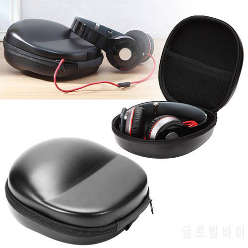 1pc Portable Carrying Hard EVA Case Bag Universal Shock Resistant Earphones Storage Box For Headset Earphone Headphone
