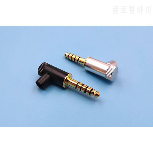 4.4mm earphone plug 5-pole curved L-shaped balanced output