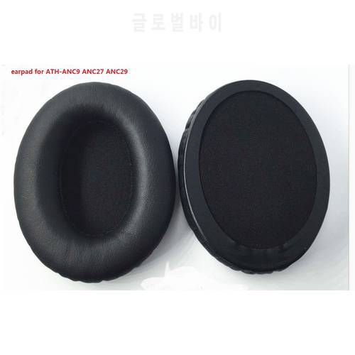 1pair.New Replacement Cushion Ear Pads Foam For ATH-ANC7 ATH-ANC9 ANC27 ANC29 Headphones.free ship ANC 9 earpad.