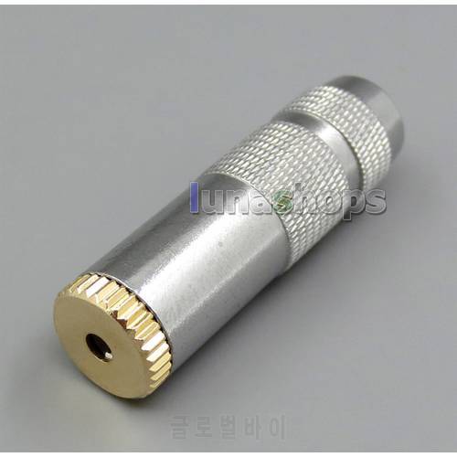 TRRS 2.5mm 4pole Female DIY Repair Plug Port Audio Cable Connector Adapter With Screw LN005620
