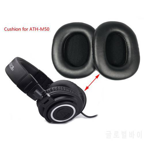 10 pair Replace cushion/Ear pad for Audio Technica ATH-M50X ATH-M50F CWH ATH-M50Xbl ATH-M50r headphones(headset) Earmuff