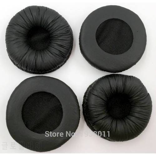 50 pcs/lot 2 inches=50mm Ear Cushions leatherette Spare Replacement for Most Standard Size Office Telephone Headsets headphones