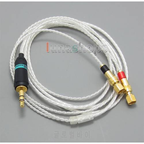 3.5mm OCC + Silver Plated Copper Cable For HiFiMan HE400 HE5 HE6 HE300 HE560 HE4 HE500 HE600 Headphone LN004820