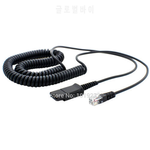 QD to RJ9 for Cisco IP phone 7941 7942 7945 7960 7961 7975 6911 7821 7841 6912 6921 8941 etc for PLT headset