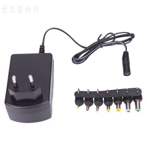 Universal 100/240V 3.0A AC to DC Adapter Converter 6 Plugs DC 3, 4.5, 6, 7.5, 9, 12 V 30 Power Charger EU Standard