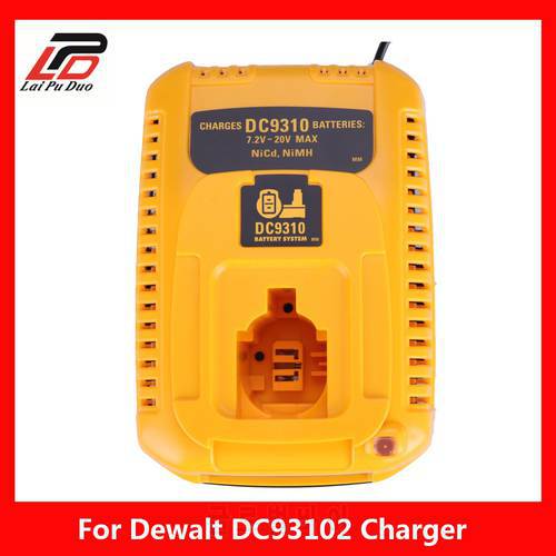 For DEWALT Battery Charger DC9310 7.2V-18V NiCad & NiMh Battery DW9057 DC9071 DC9091 DC9096 batteia charger