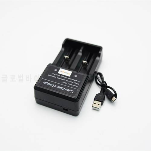 1pcs kingwei micro USB Universal Chargers Lithium double Battery Charger NK206 26650 18650 18350 16340 10440 14500 Batteries
