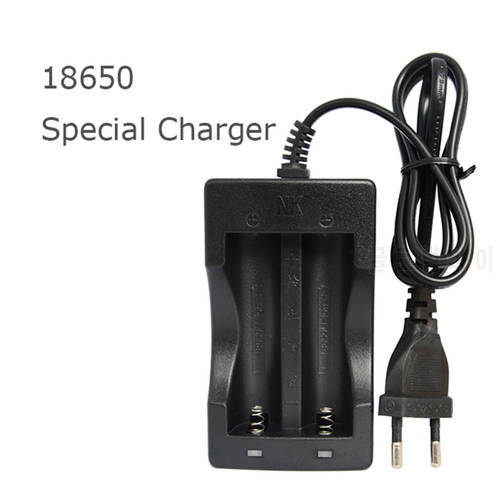 Free Shipping+High quality dual path NK 809 18650 rechargeable battery travel charger EU plug