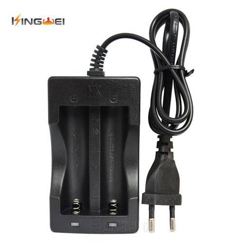 KingWei 100pcs/lot US EU Plug Wire Charger Electric 18650 Batteries Rechargeable Li-Ion Charger Battery Charger Nk-809 Hot Sale