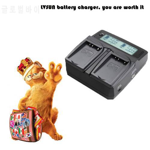 LVSUN Universal DC & Car Camera Battery Charger for BLN-1 BLN1 BLN batteries for OLYMPUS Battery E-M5 OM-D EM5 OMD E-P5 EP5 EM1