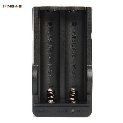 KingWeiPromotions Double Lithium Ion Battery Charger for 18650 Li-Ion 3.6 & 3.7 battery Rechargeable Middle US Plug Free DHL/EMS