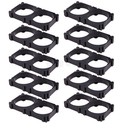 Charger Storage Boxes 10pcs/lot 32650 2x Battery Holder Bracket Cell Safety Anti Vibration Plastic for Assembling 32650 Battery