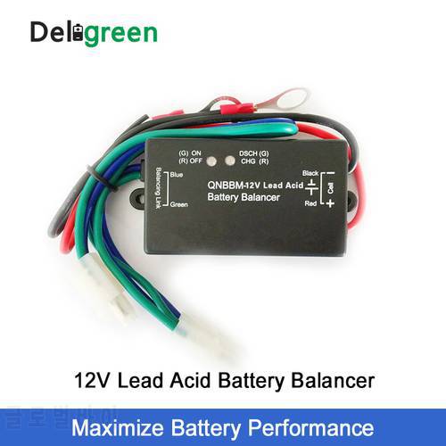 12V Lead Acid Battery Balancer With Led Indicator 1S Battery Equalizer BMS Battery GELL Flooded AGM