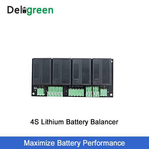 QNBBM Balancer 4S 12V Lithium Battery Equalizer Active Balancer BMS for Li-ion LiFePO4 LTO LiNCM LMO 18650 DIY Pack Protection