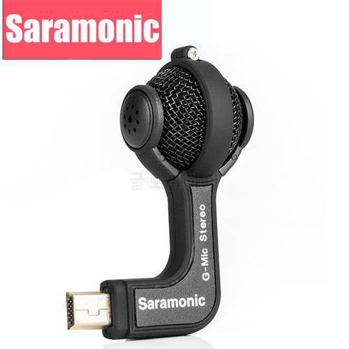 Saramonic G-Mic Professional Stereo Mini GoPro Condenser Microphone for GoPro Hero4 Hero3+ Hero3 Cameras Plug & Play Microphone