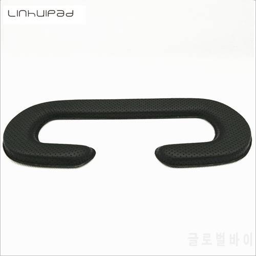 Linhuipad Leather VR Mask Pads Soft Face Foam Replacement Eye Protection Masks Cushion For HTC VIVE VR Headset