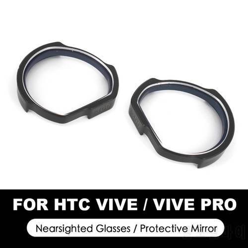 Nearsighted Glasses / Myopia eyeglasses / Flat lenses protects VR Lens For HTC gafas VR VIVE / VIVE PRO Virtual Reality Headset