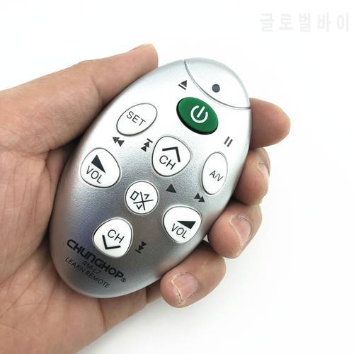 Chunghop DC 3V Mini Learning Remote Control for TV/SAT/DVD/CBL/DVB-T Copy RM-L7 Universal