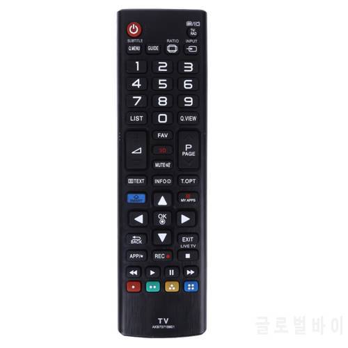 1pc Plastic Black Replacement Remote Control for LG AKB73715601 55LA690V 55LA691V 55LA860V 55LA868V Batteries Not included